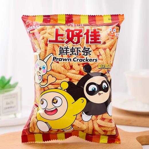 【休闲零食】上好佳虾条/虾片/洋葱圈/粟米条 多口味可选  30g/袋 商品图2