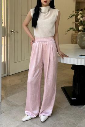 ESTELLICA 新中式宽松显瘦直筒裤 20285