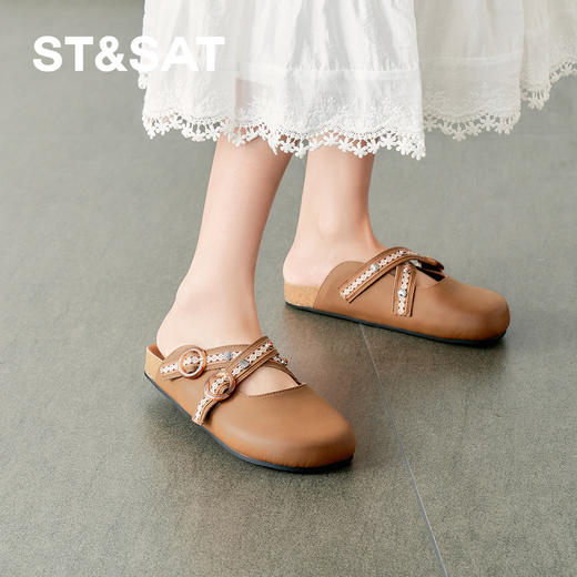 星期六波西米亚扣带勃肯鞋SSD1114032 商品图1