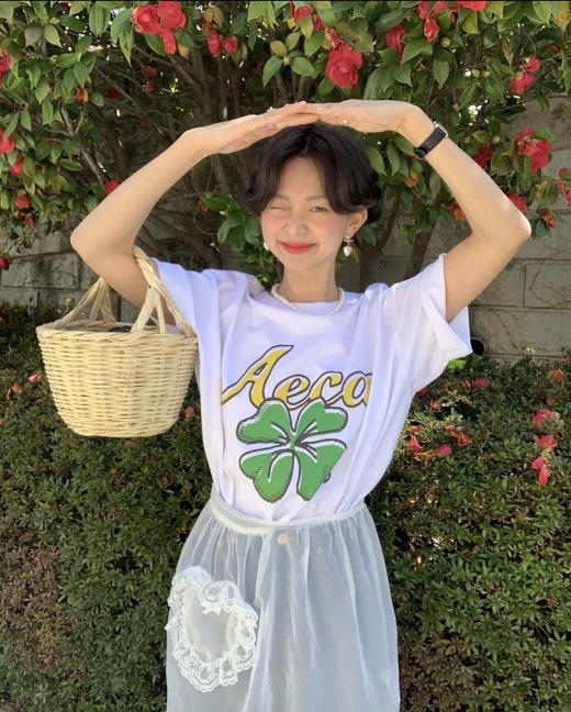 🔥【韩国订单高颜值印花T恤】高品质💥AMTN🇰🇷正品授权  ❗️出乎意料的高品质，真的比很多网红店100多一件的细节品质还要好。 商品图14