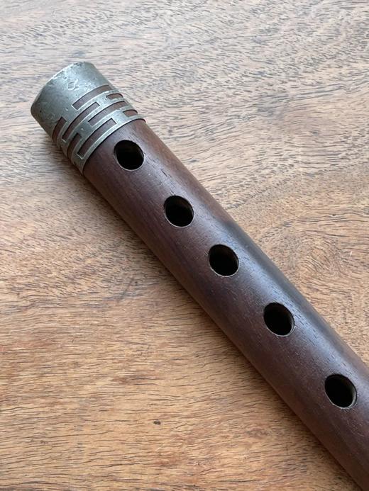 小叶紫檀镶锡横笛，顺丰包邮 商品图12