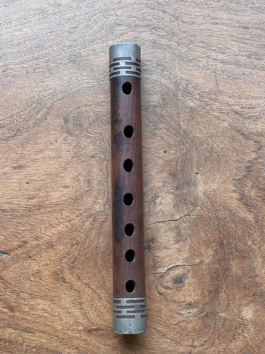 小叶紫檀镶锡横笛，顺丰包邮 商品图4