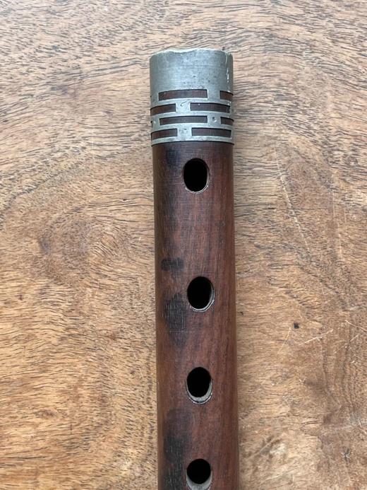 小叶紫檀镶锡横笛，顺丰包邮 商品图13