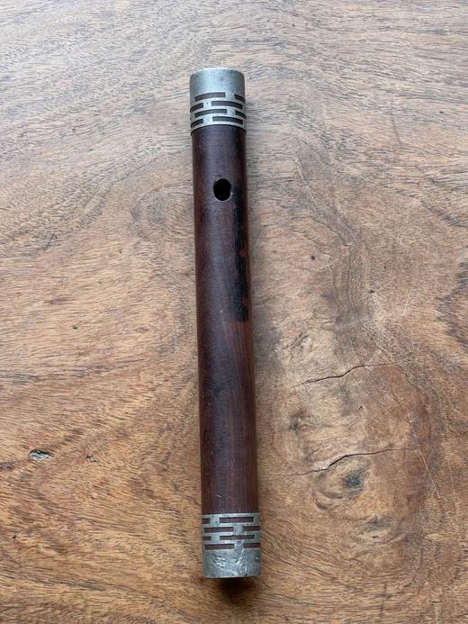 小叶紫檀镶锡横笛，顺丰包邮 商品图6