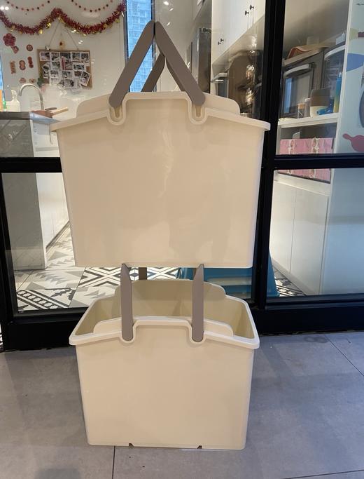 日本BDJ可堆叠手提收纳框26.5*47.3*36.8cm 商品图0