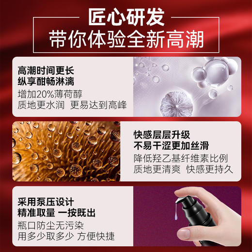 杰士邦高潮女性高謿液润滑油成人房事私处增强欲望人体润滑液专用品情趣女性快感增强凝露(Plus) 15mL 商品图3