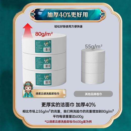 iLilace灵乐熙干湿两用洗脸巾 商品图6
