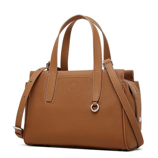 【预售3天】简约时尚单肩女包2025新款通勤斜挎手提包百搭质感包包D2861 商品图2