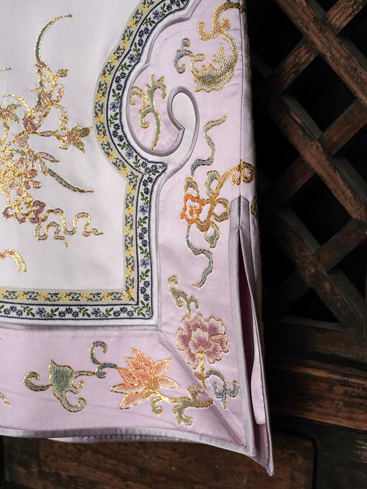 盛唐牡丹大师系列| 重工兰花刺绣斜襟外套 商品图4