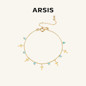 ARSIS银饰｜秘密花园系列 浅夏满天星手链