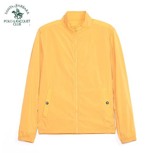 【大都会】圣大保罗 男士尼龙弹力布防泼轻薄立领基本款外套PS21WJ006M 商品图5