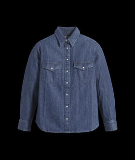 LEVIS女牛仔衬衫167860016