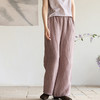 牧衣游原创 炒色汉麻裤子新品轻薄舒爽禅意质朴宽松休闲裤 十里桂 商品缩略图0