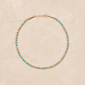 订购8周到｜Tityaravy-KAMALA TURQUOISE-绿松石 项链［法国设计师］