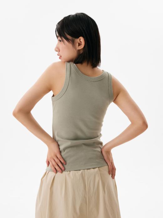CryingCenter 螺纹挺拔修身背心 哭喊中心 商品图4
