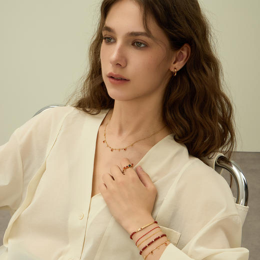 ARSIS银饰｜秘密花园系列 仲夏蓝调/落日霞辉吊坠项链 商品图2