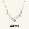 ARSIS银饰｜秘密花园系列 四叶草假日派对项链 商品缩略图1