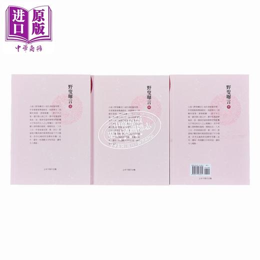 预售 【中商原版】野叟曝言 上中下 平装 二版 港台原版 夏敬渠 三民书局 商品图2