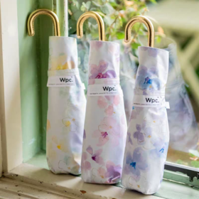 日本WPC遮阳伞*花儿朵朵超轻折叠防晒遮阳伞防紫外线太阳伞晴雨伞男女雨伞