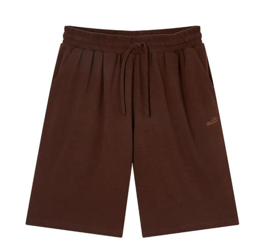 NPC潮牌莱赛尔羊毛老钱风字母刺绣宽松短袖裤套装男潮流NP45TR08 商品图1