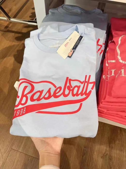 💰580/2件🇺🇸包邮✈️ 👨🏻Vineyard Vines小鲸鱼男士长袖纯棉T恤 商品图12