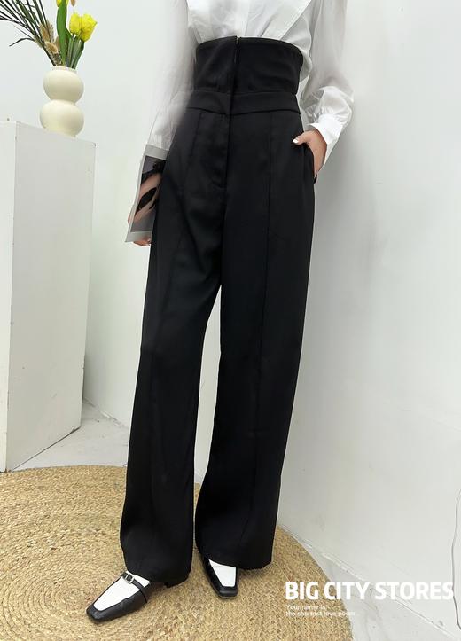 G08650#高腰休闲长裤 商品图2