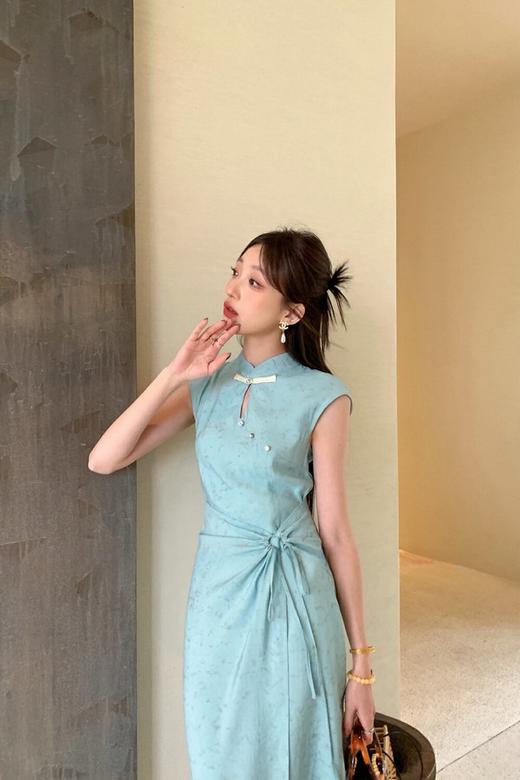 ELLA JADE 新中式设计感盘扣连衣裙 20303 商品图3