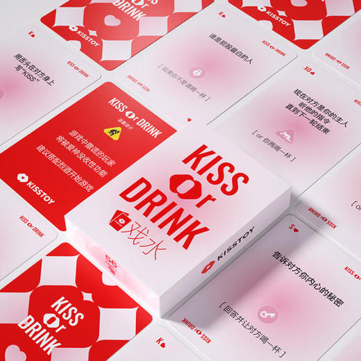 kisstoy戏水脏话游戏卡牌玩具情趣性用品用具房趣合欢调情道具玩具爱爱情侣扑克牌情侣互动飞行棋道具 商品图3