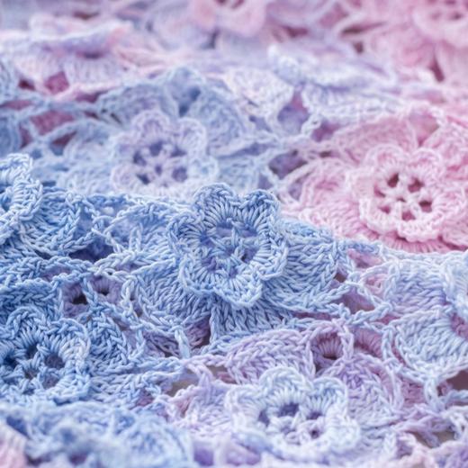 苏苏姐家拾夏花朵罩衫手工diy编织钩针蕾丝线毛线团自制上衣材料包 商品图3