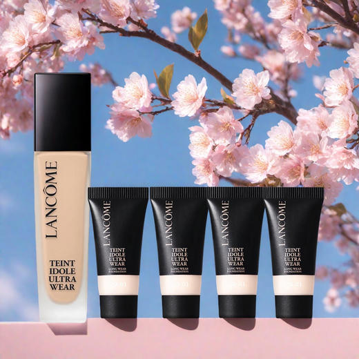 【买一送六 30ml送30ml】Lancôme兰蔻持妆粉底液 30ml正装 套盒装 #Po-01（30ml+5ml*6）新期效 商品图0