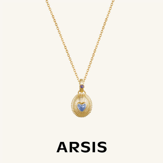 ARSIS银饰｜秘密花园系列 仲夏心愿项链 商品图1