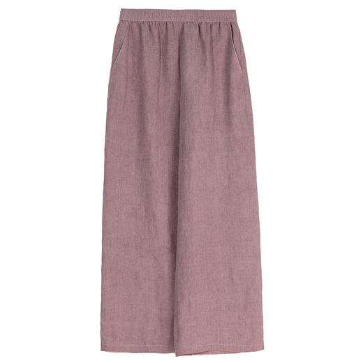 牧衣游原创 炒色汉麻裤子新品轻薄舒爽禅意质朴宽松休闲裤 十里桂 商品图4