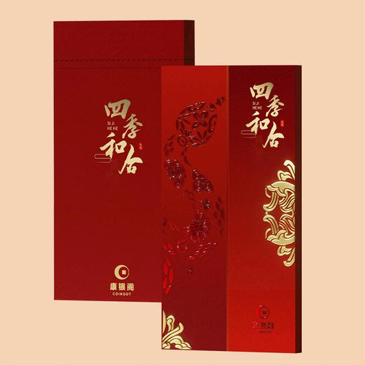 康银阁四季和合2025年贺岁纪念币纪念钞盲盒卡币装帧版 商品图3