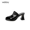 westory2024年夏季新款法式优雅高跟凉鞋露趾高跟鞋凉鞋W24BJ61871 商品缩略图0