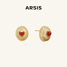 ARSIS银饰｜秘密花园系列 仲夏心愿耳钉
