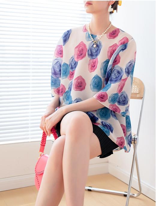 夏日明媚美好心情三宅宽松百搭薄衫 商品图11