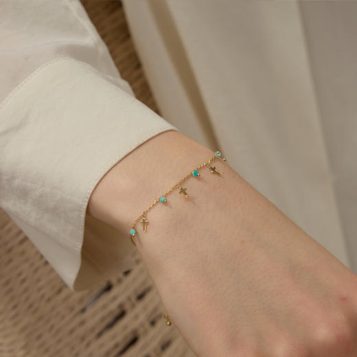 ARSIS银饰｜秘密花园系列 浅夏满天星手链 商品图5