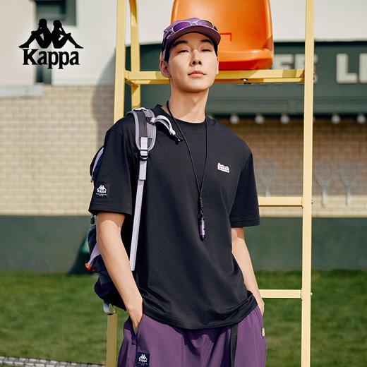 【冰茶T】Kappa卡帕运动t恤男夏季新款情侣凉感短袖抗菌半袖女款 商品图3
