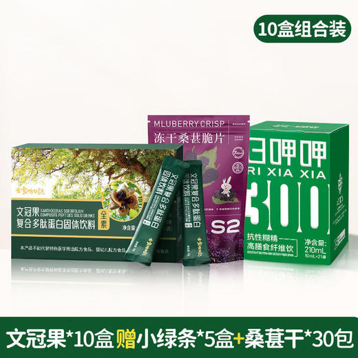 全食物日记文冠果复合多肽蛋白固体饮料300g（15g*20包）全素 商品图7