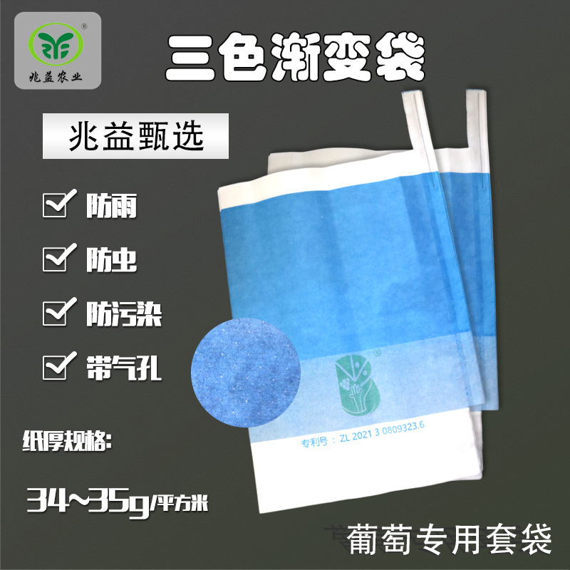 葡萄专用套袋 防虫、防病、防污染、带气孔