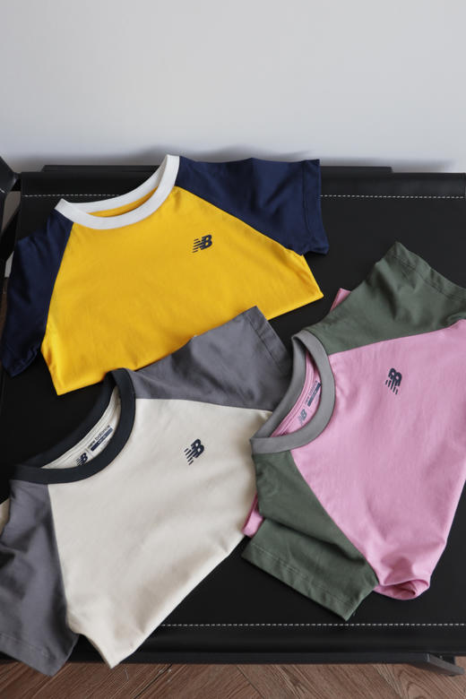 N8 元单 插肩拼接袖 童装短袖半袖 TZ007 商品图4