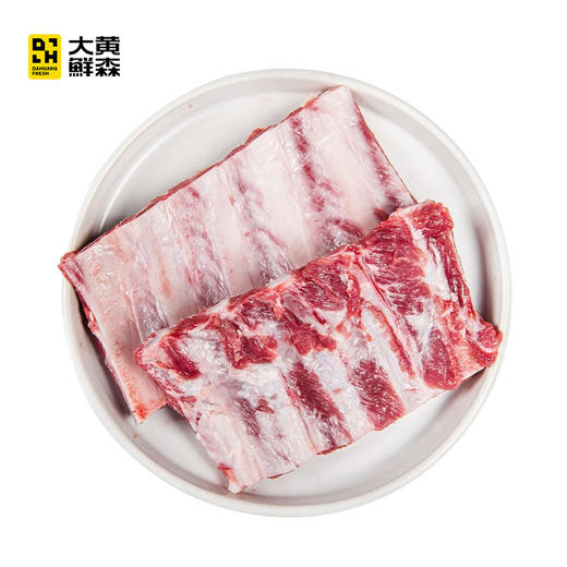 大黄鲜森 伊比利亚黑猪肋排 500g*3 商品图1