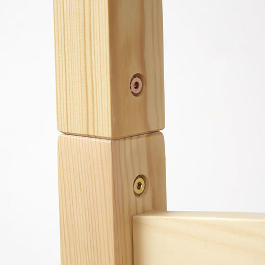 【家具】双层床 90 自然色/中棕色 商品图9