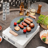 【麦饭石韩式烤盘】韩式麦饭石涂层碳钢烤盘家用电磁炉户外露营便携卡式炉烤肉烧烤盘平底不粘 商品缩略图2