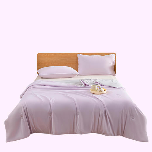 【冰丝夏被】冰丝夏被夏凉被纯色凉感丝夏天被子凉感空调被新品 商品图8