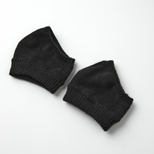 ROMI STUDIO“Cozy Design”精梳棉黑色薄款分趾袜半掌袜RWCRP33789 商品图1
