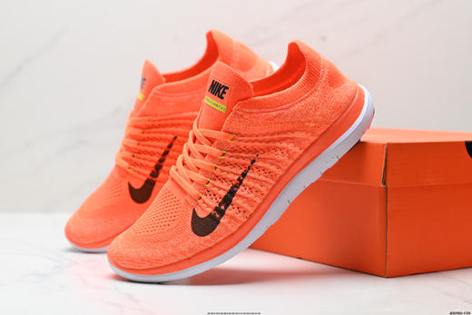 耐克Nike Free 4.0 Flyknit赤足轻量休闲运动跑步鞋631050-104男女鞋 商品图7