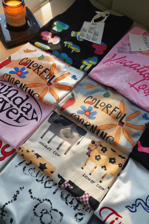 【NASA GISS纯棉印花短袖】 美式潮牌!买一送-到手2件 100%全棉定织定染，环保水印，色彩鲜艳牢固不掉色! 商品图0