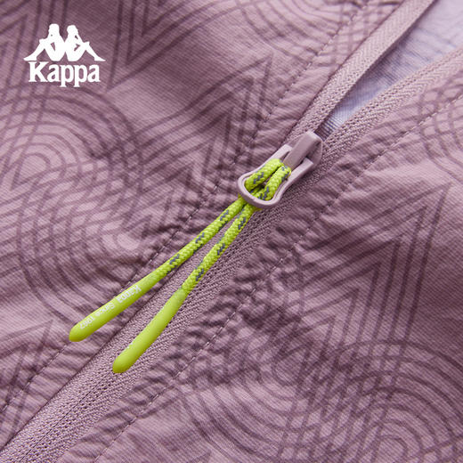 Kappa卡帕背靠背2025夏款运动休闲外套防风衣女款轻薄休闲上衣女K0F62FJ72 商品图3