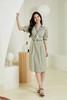 Le Malene 通勤V领丝巾连衣裙 20318【不含腰带】 商品缩略图2